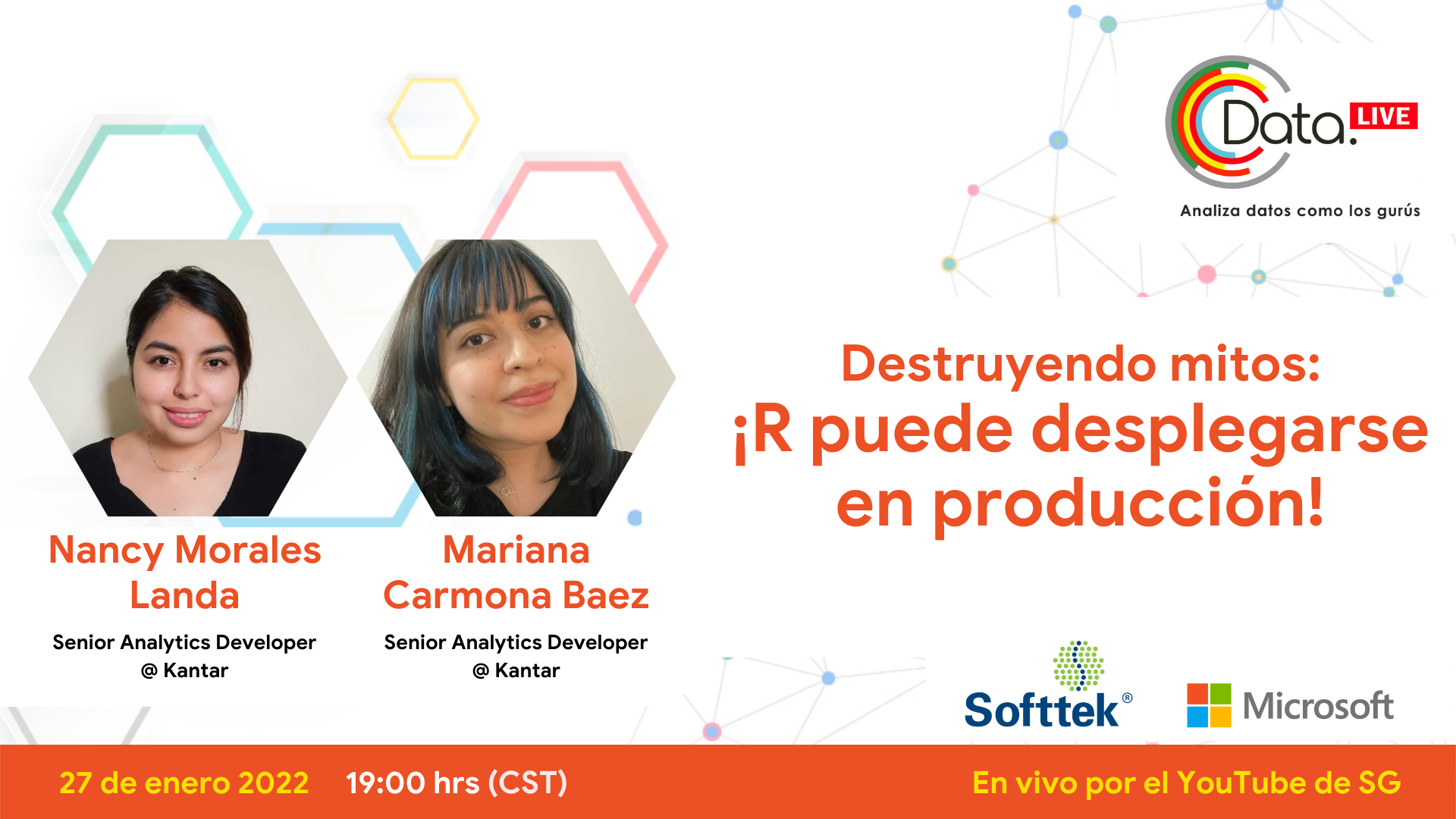 Data Live 5: Destruyendo mitos: ¡R puede desplegarse en producción!