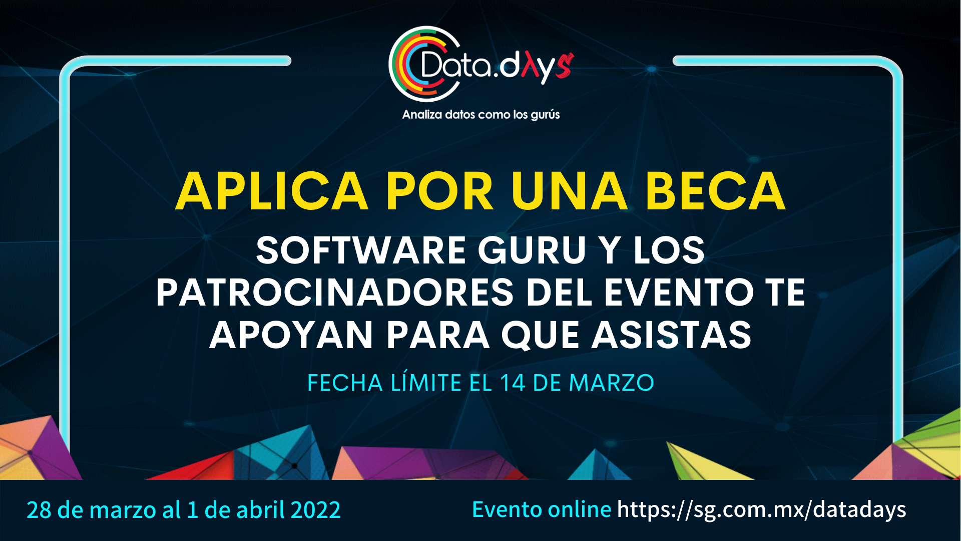 Aplica por una beca para Data Days