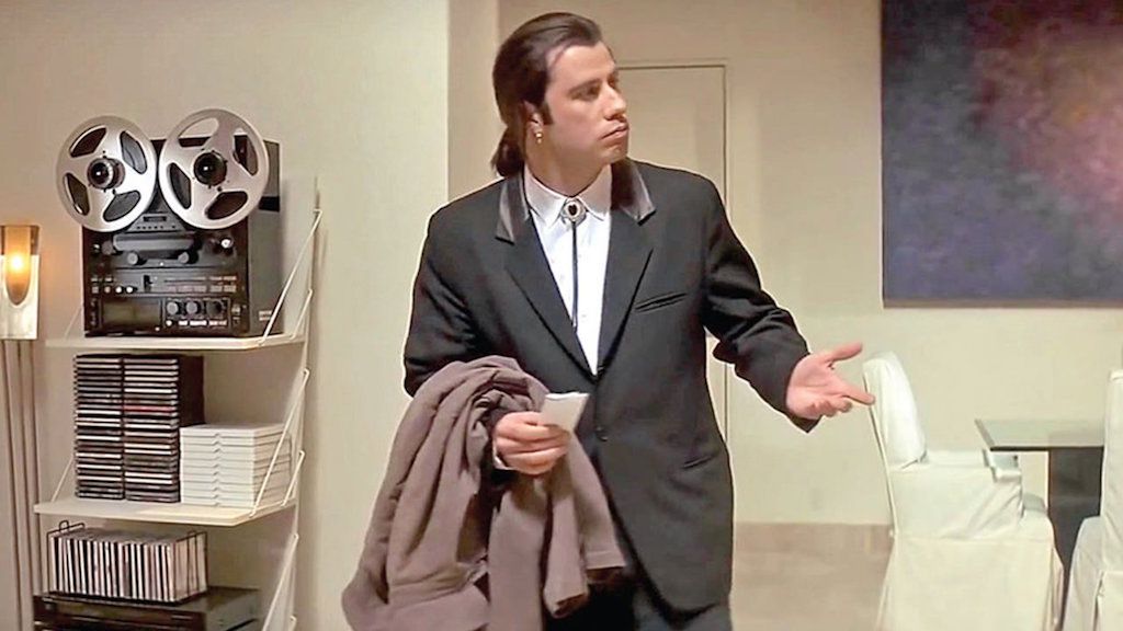 Jhon Travolta confundido