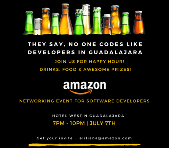 Amazon is looking for SD talent in Mexico Software Developers Come